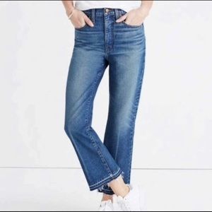 Madewell | High Rise Retro Crop Bootcut Jean
